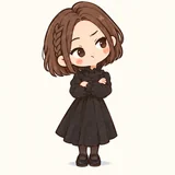 抱臂挑眉